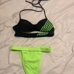 Two piece bathing suit